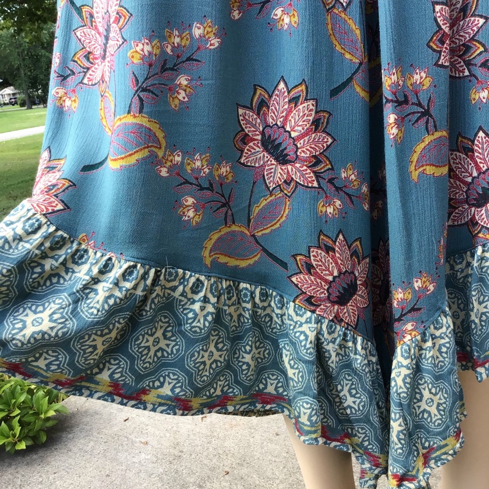 Sale SMOCK TOP with WIDE LEG JUMPSUIT - Picture 4 of 8
